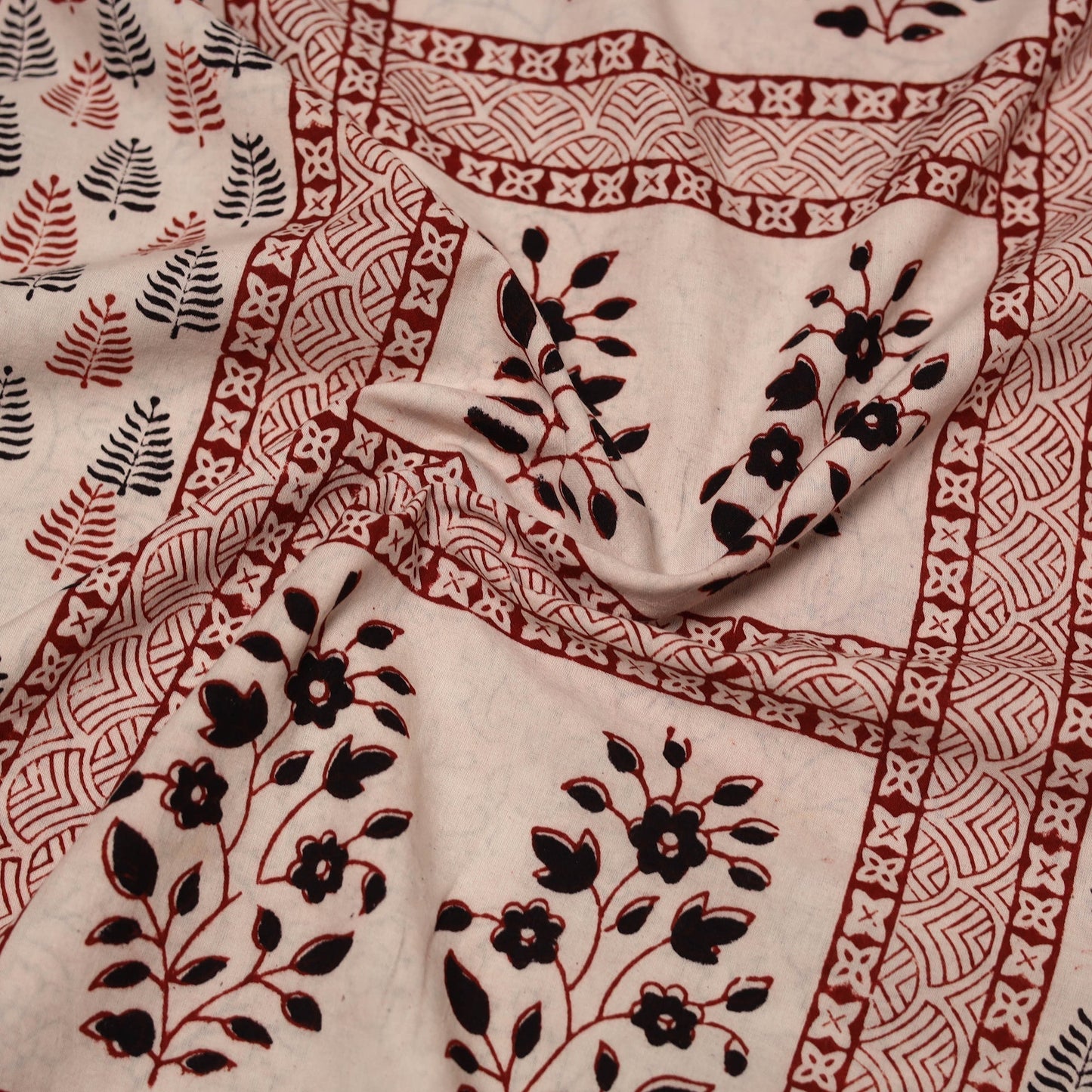 Bagh natural dyed cotton unstitched kurta material (3m) 14