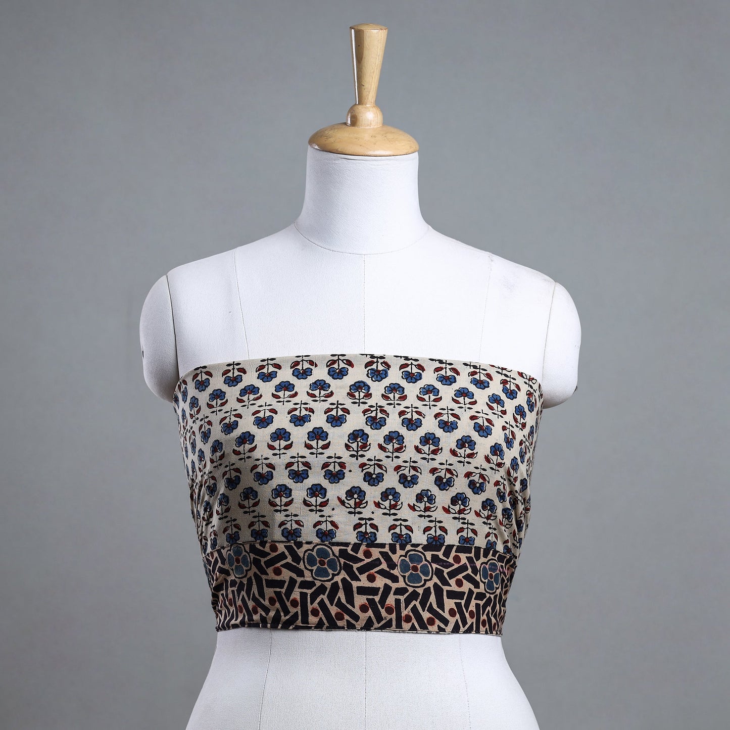 Buy Bagh Block Printed Cotton Blouse Piece