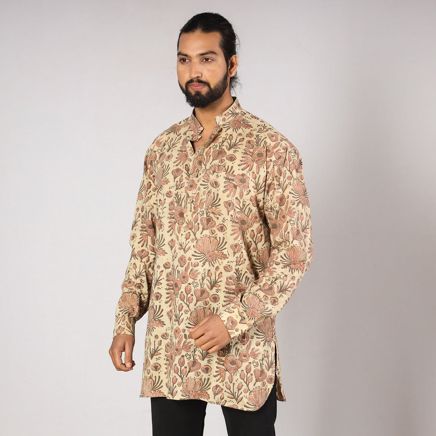 Block Printed Men Kurta