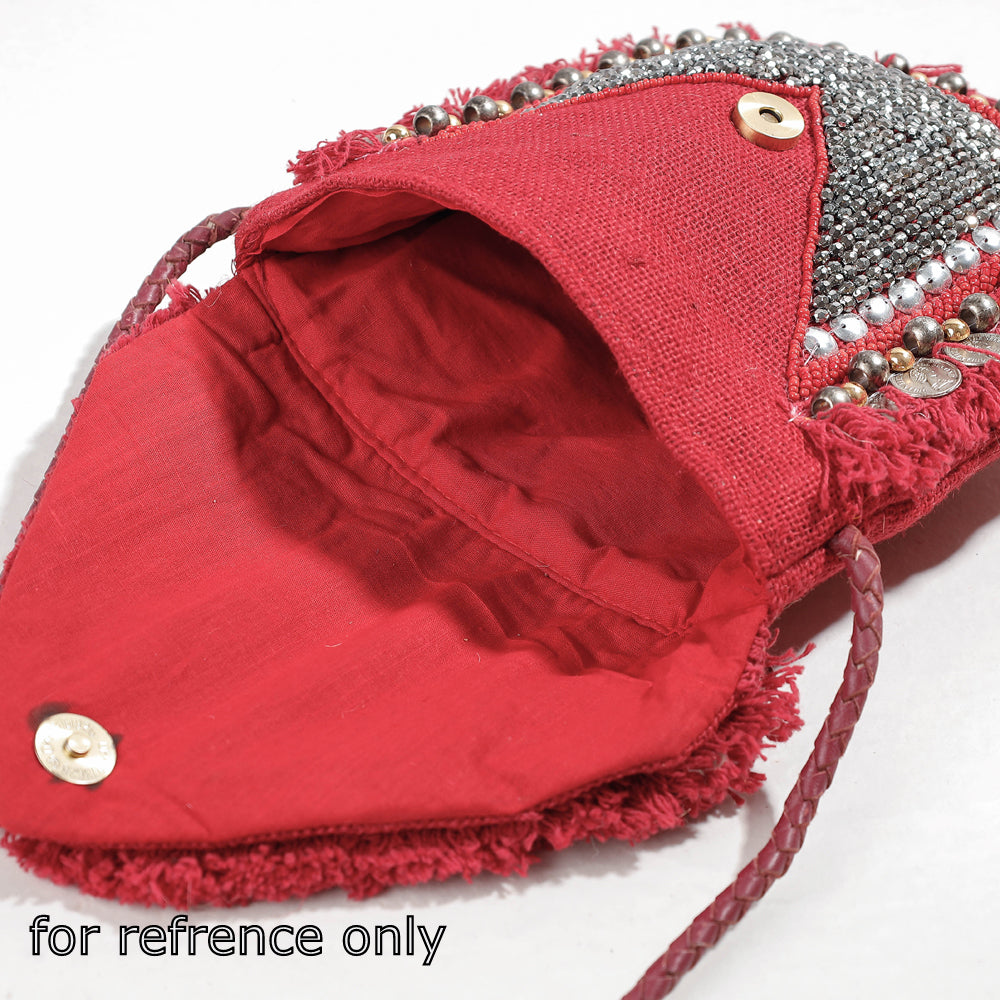 embroidery sling bag