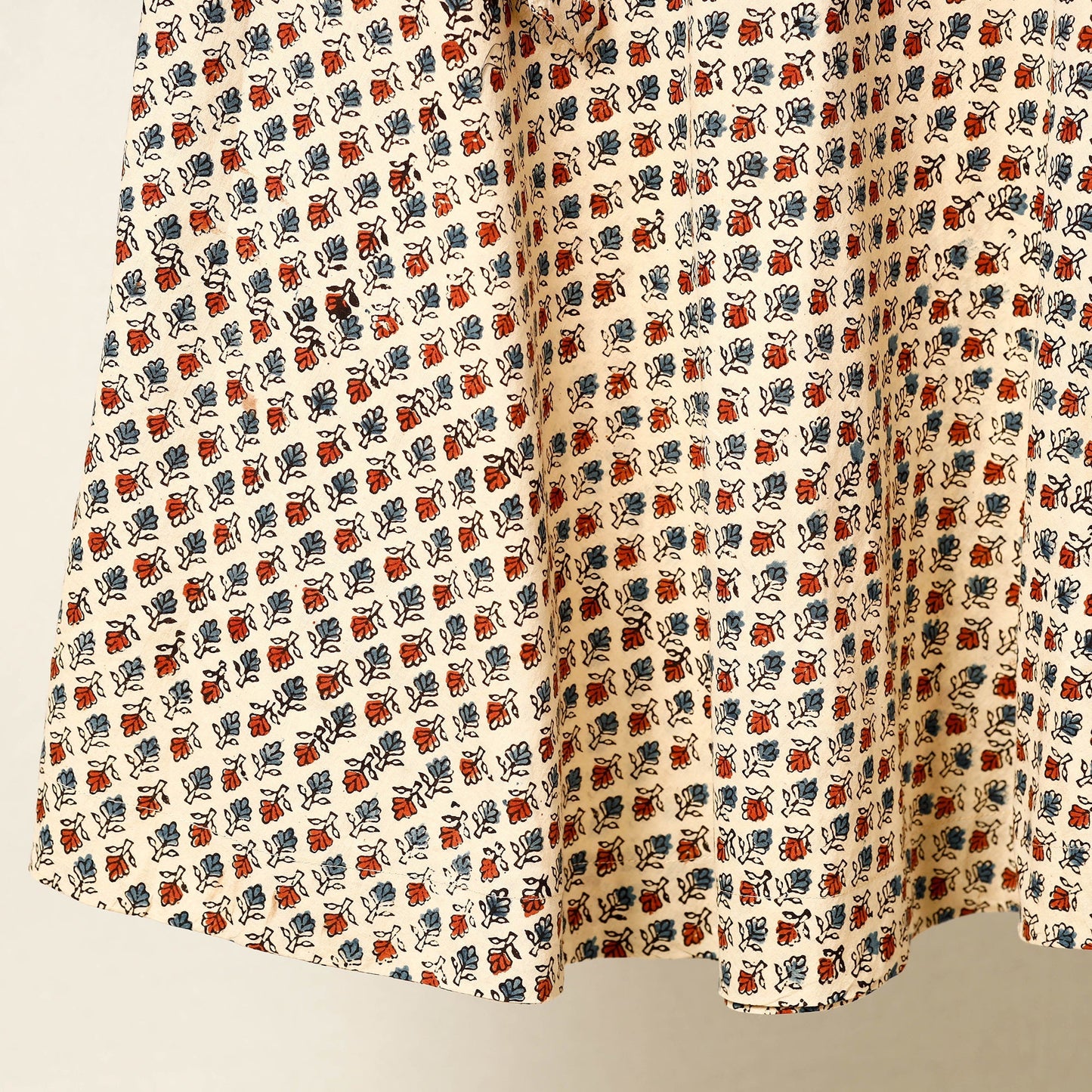 ajrakh cotton skirt