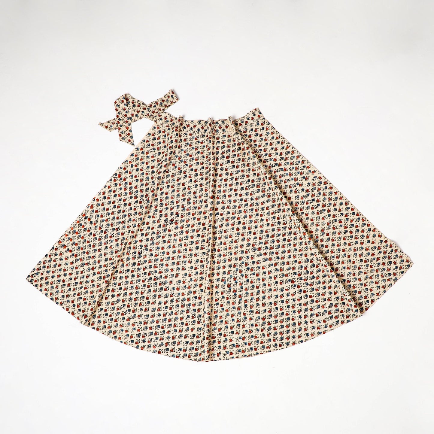 ajrakh cotton skirt