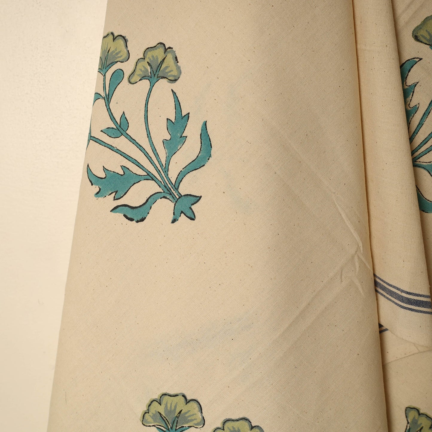Block Printed Handloom Cotton Sanganeri Towel