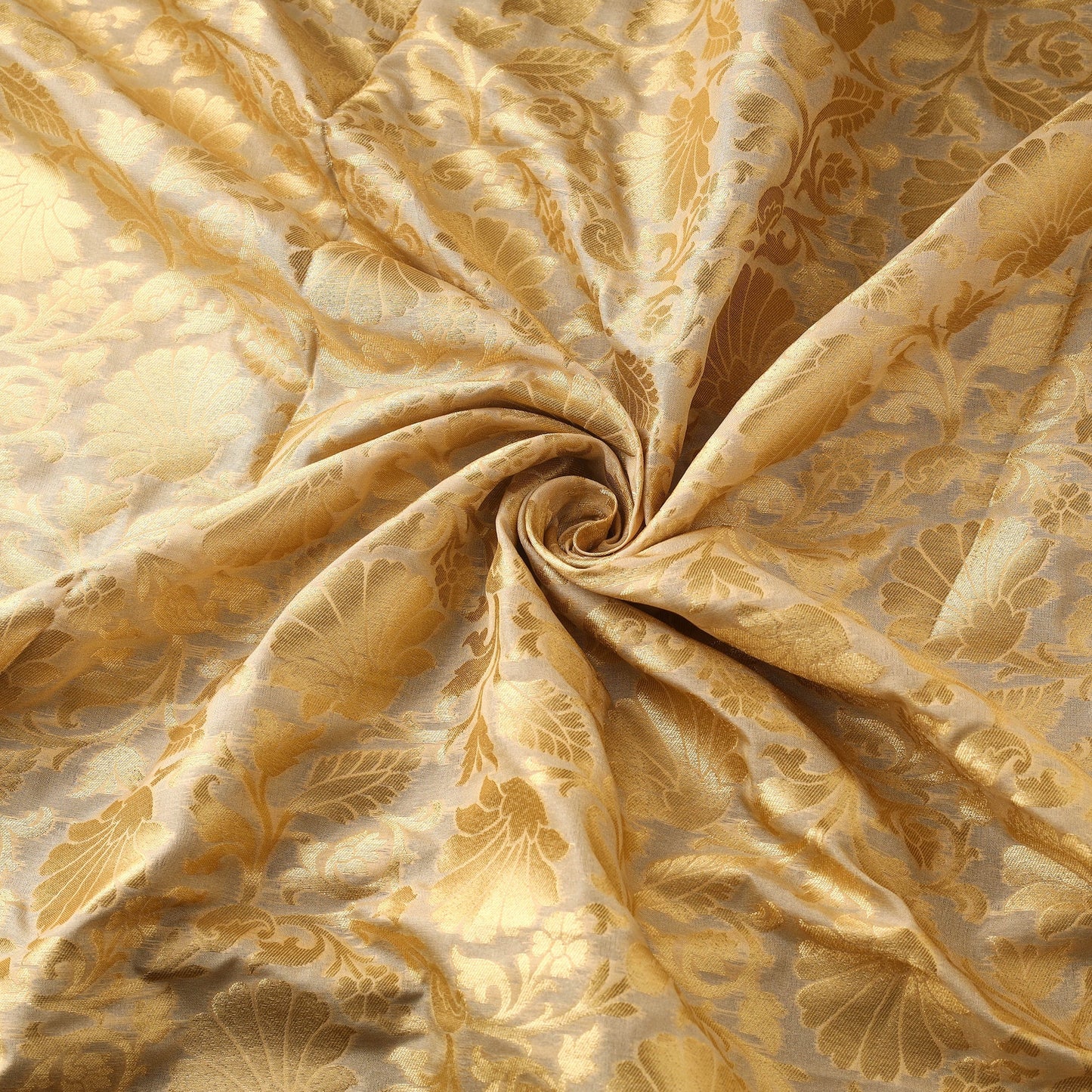 Brocade viscose banarasi fabric 09 - handcrafted