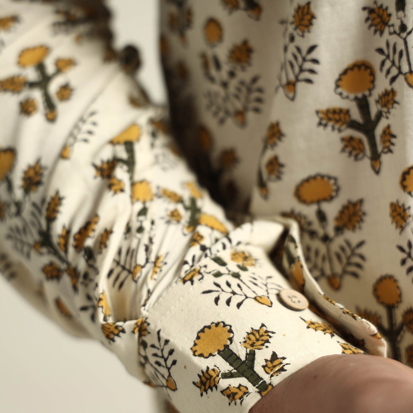 bagru men kurta