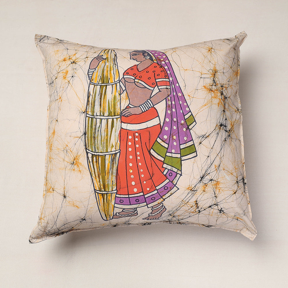 Batik Cotton Cushion Cover