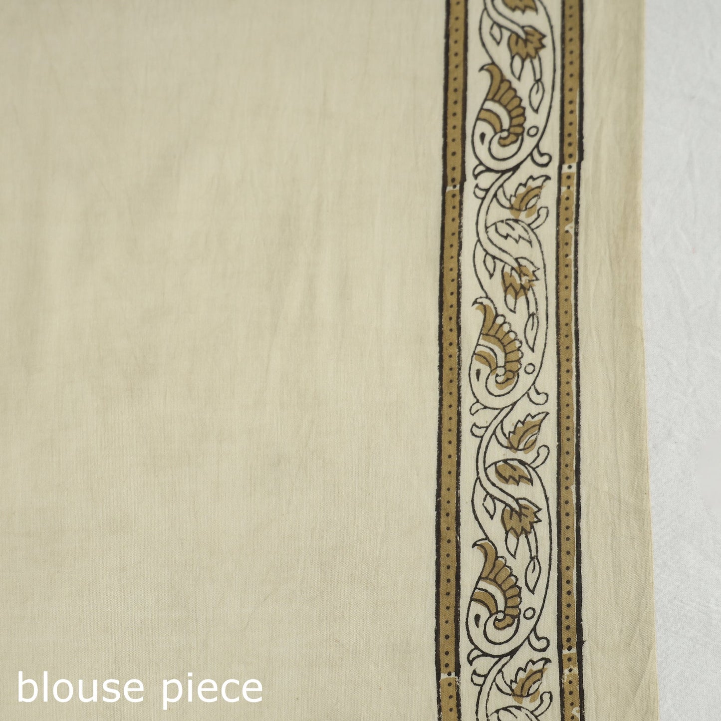Akola Hand Block Printed Cotton Saree