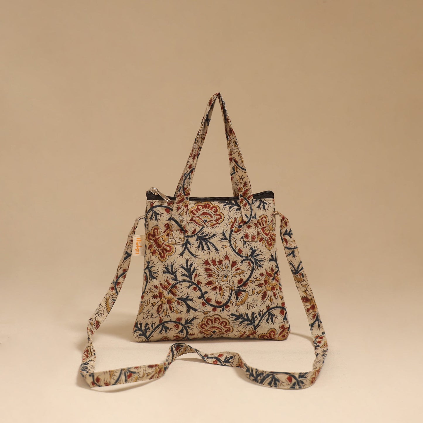 Handcrafted quilted sling bag 03