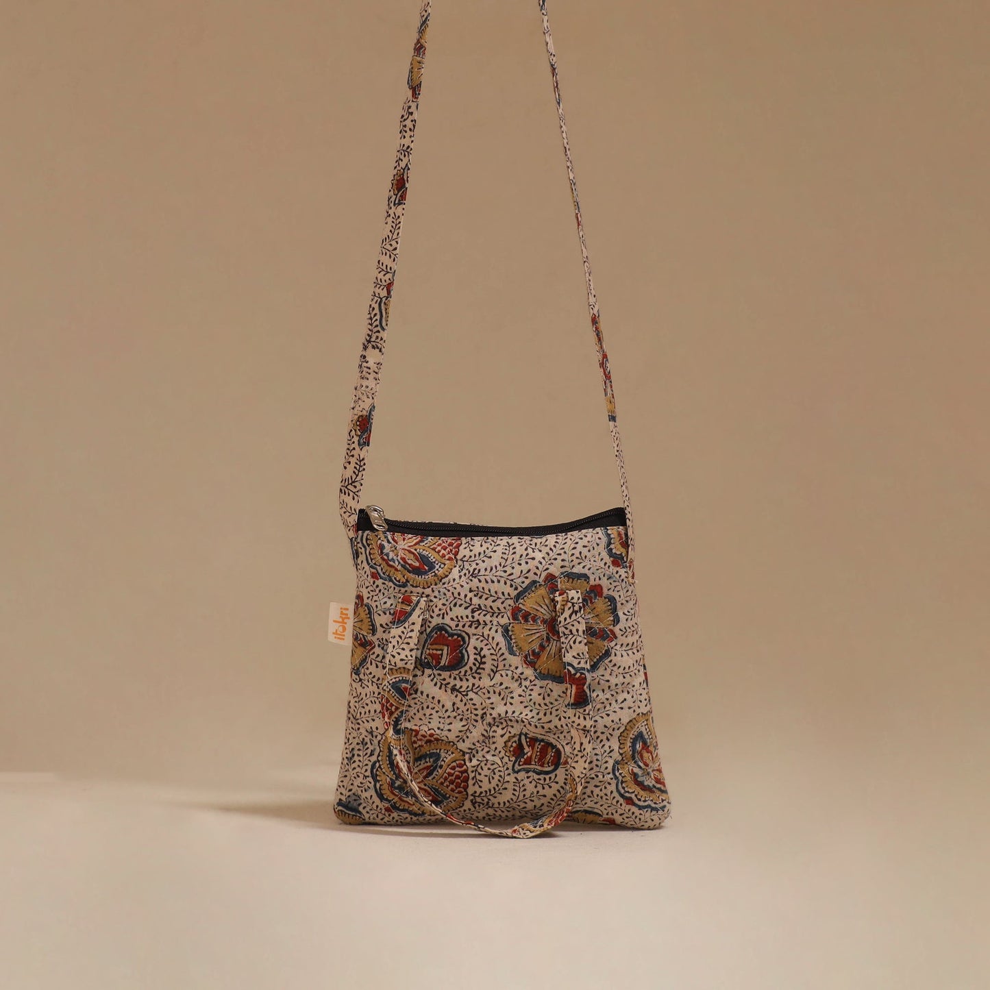 Handcrafted quilted sling bag 32