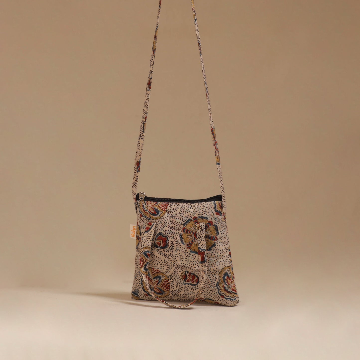 Handcrafted quilted sling bag 32