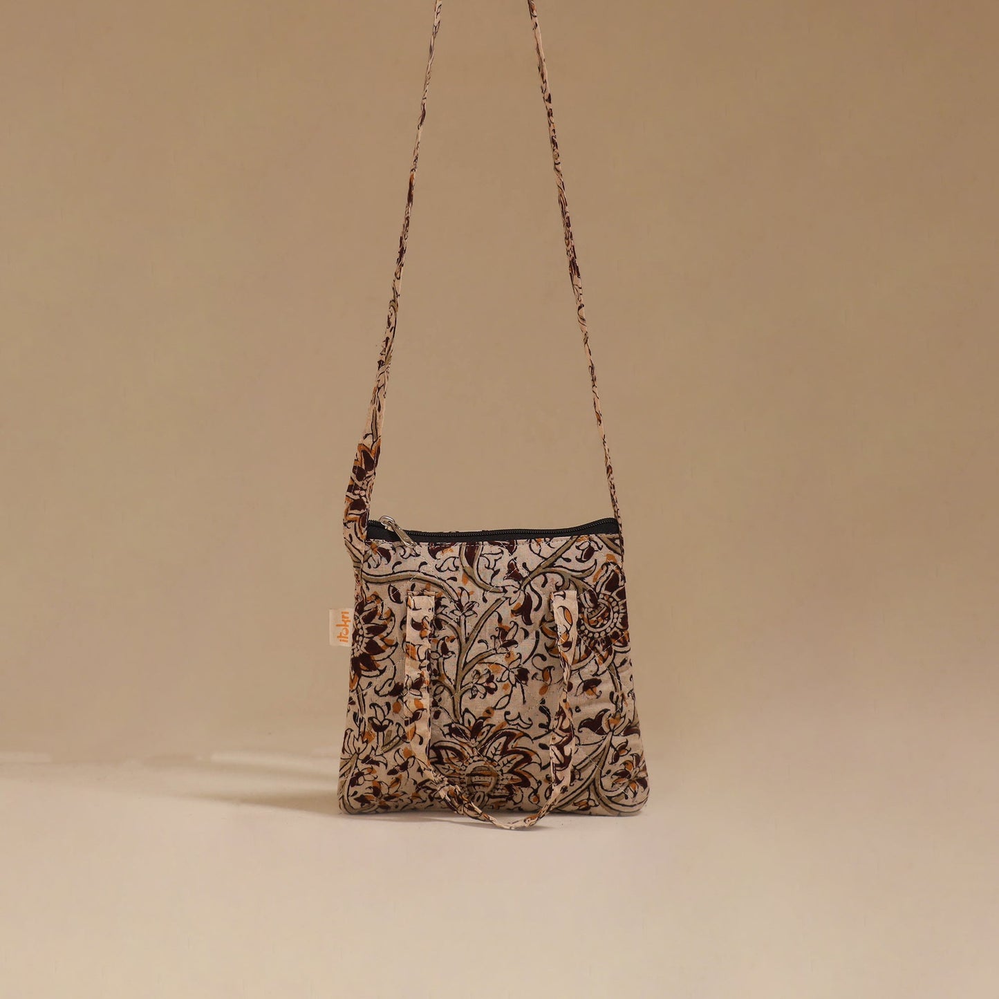 Handcrafted quilted sling bag 36