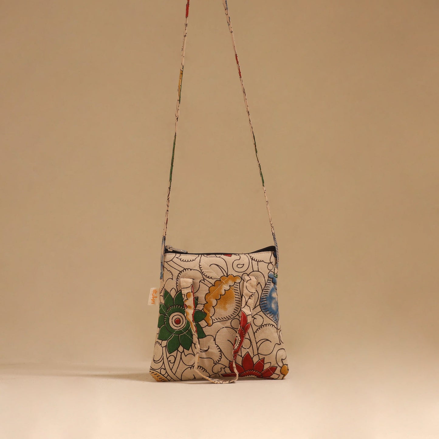 Handcrafted quilted sling bag 69