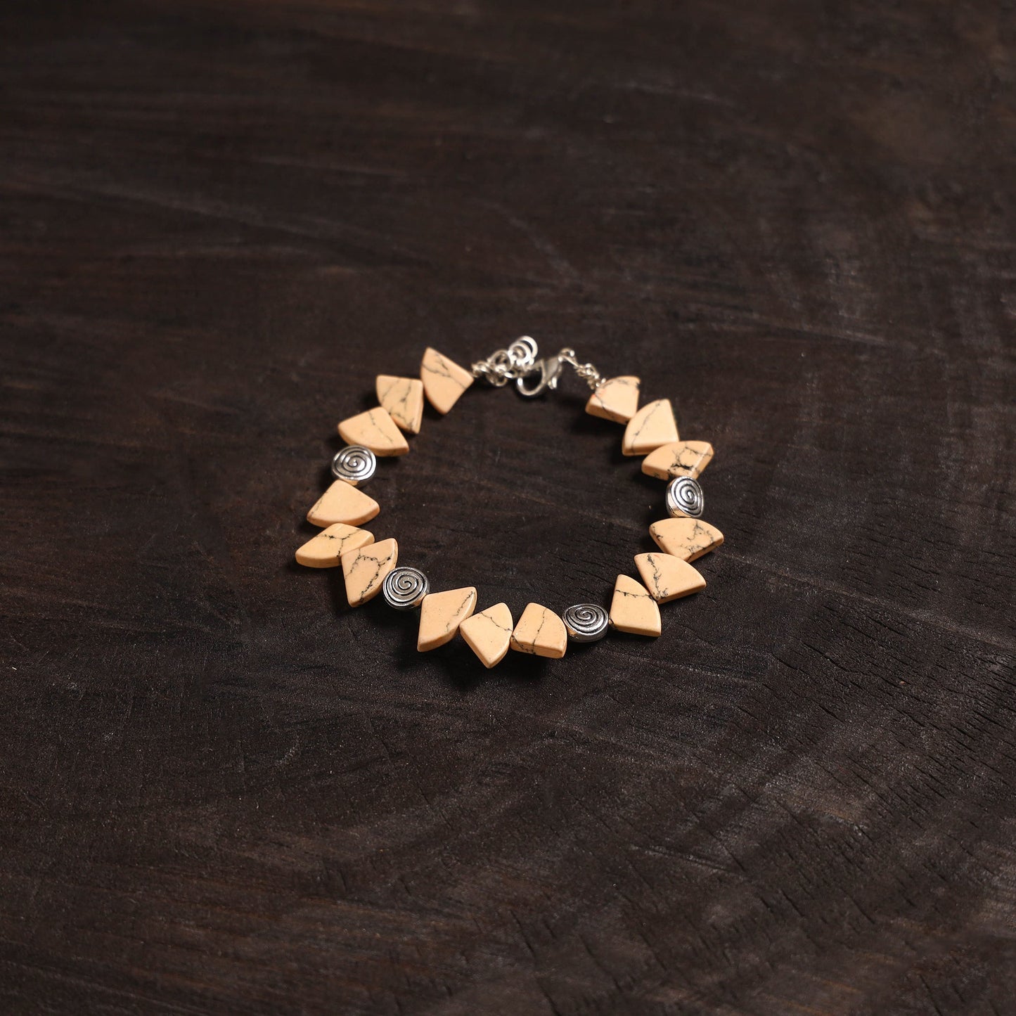 Handcrafted stone work bracelet 24