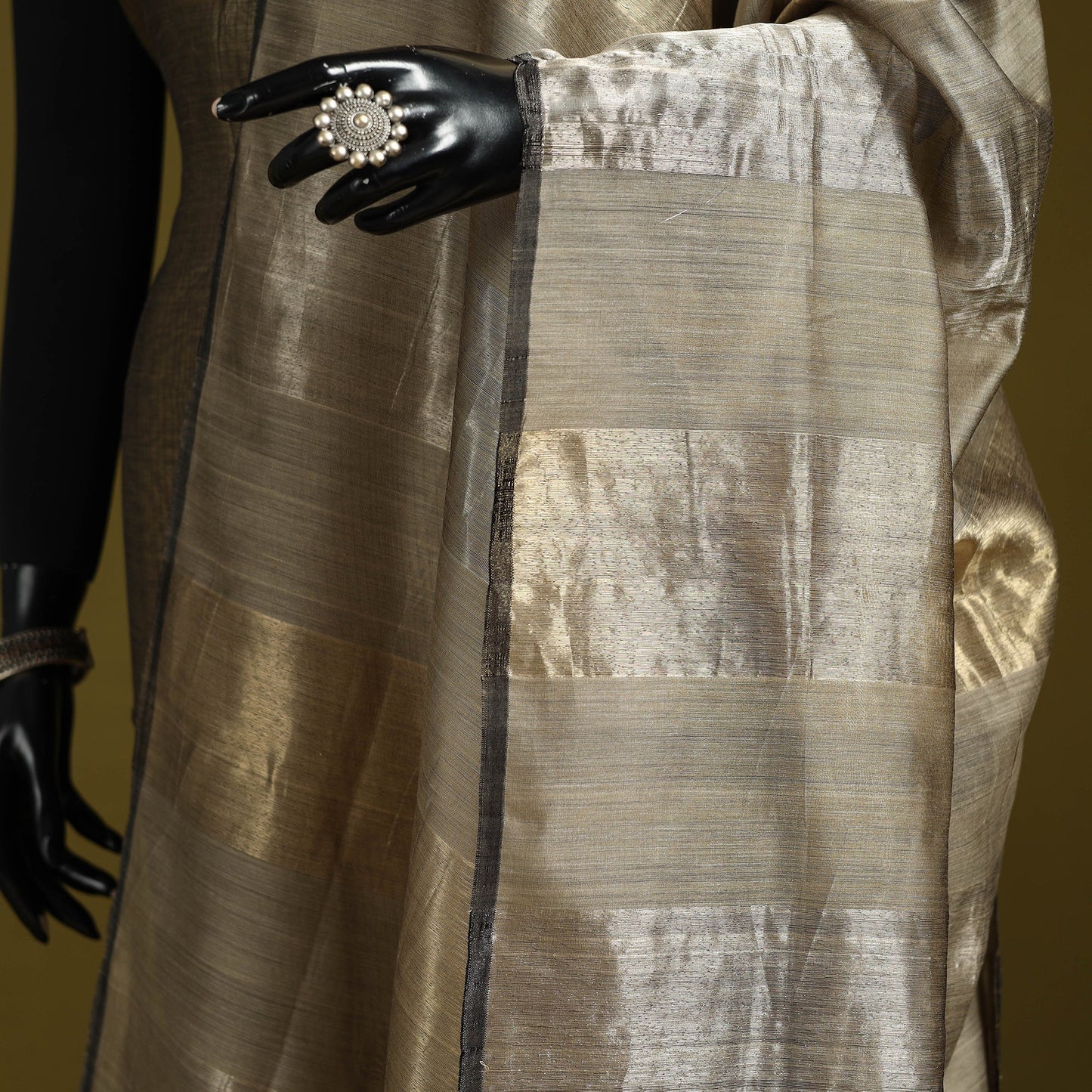 Handloom silk cotton zari work maheshwari dupatta 40