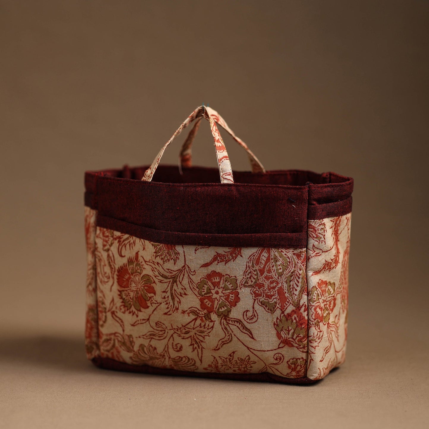 Handmade Cotton Multipurpose Cosmetic/Toiletry Bag 06
