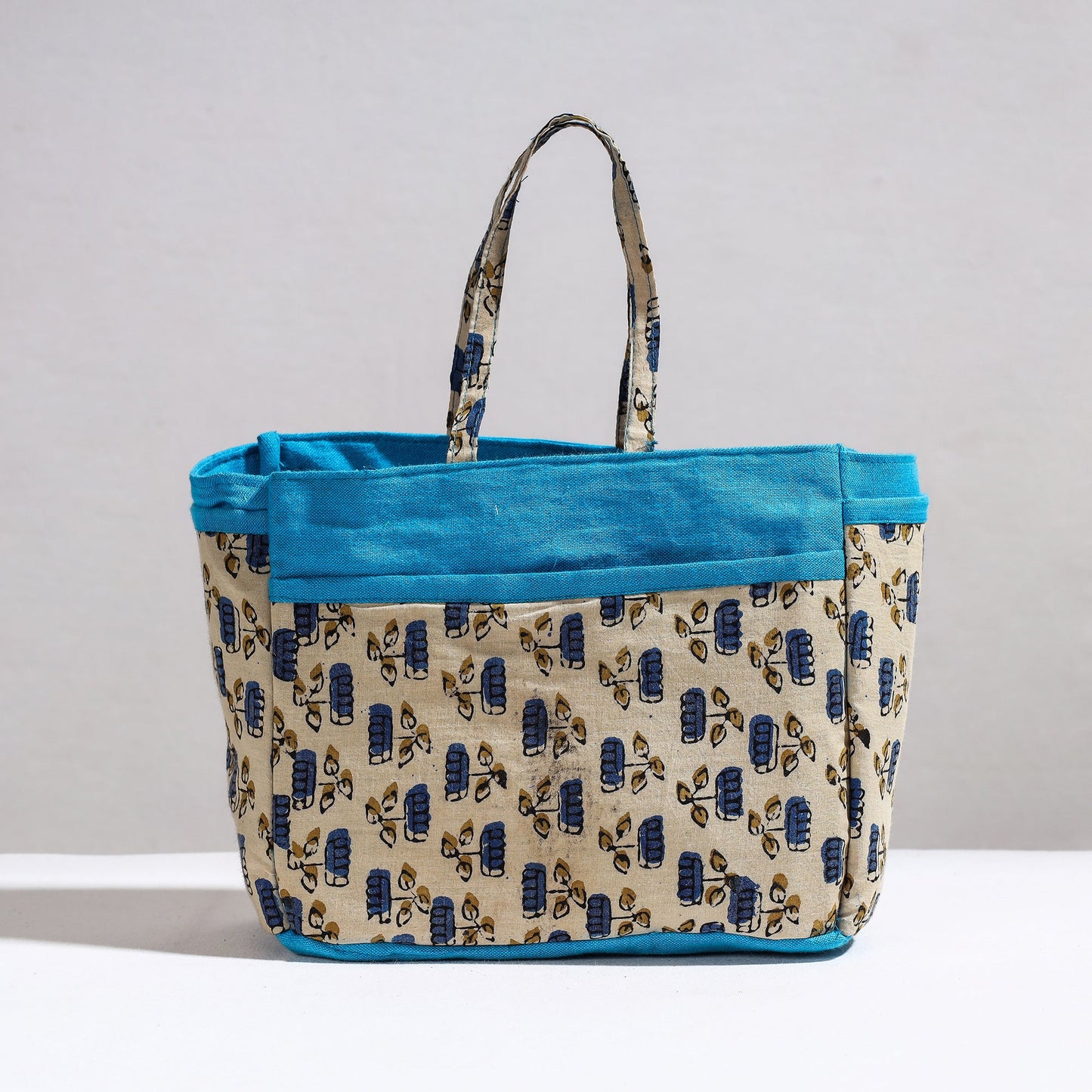 Handmade Cotton Multipurpose Cosmetic/Toiletry Bag