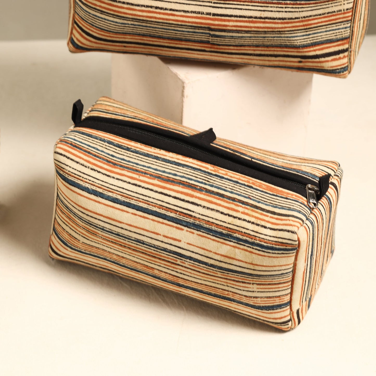 Handmade Cotton Toiletry Bags (Set of 3) 45