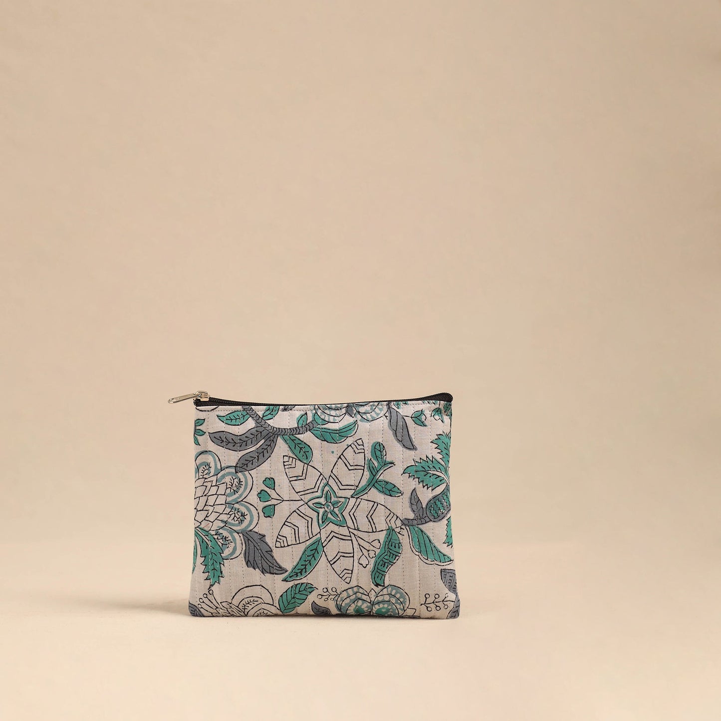 Beige - handmade cotton utility pouches (set of 3) 16
