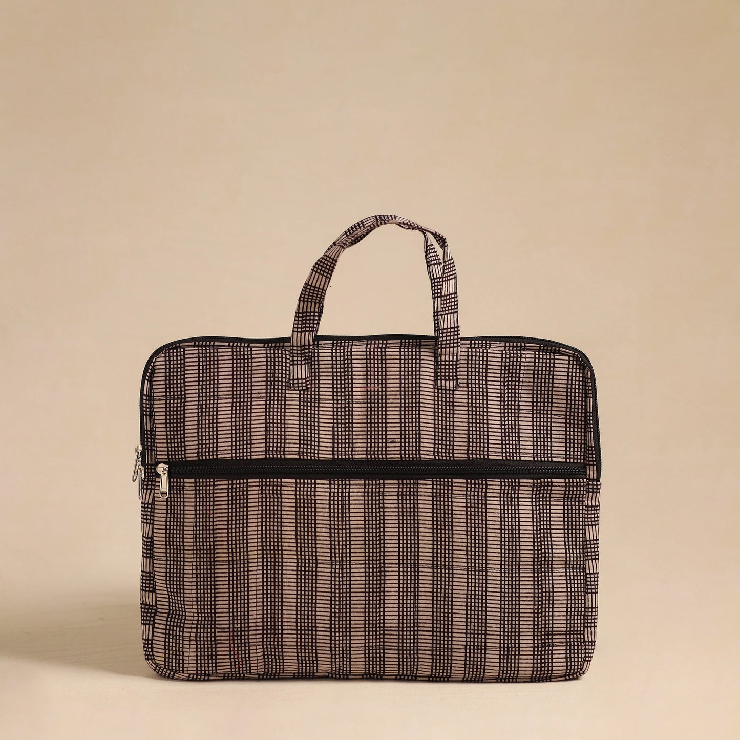 Handmade Quilted Cotton Laptop Bag