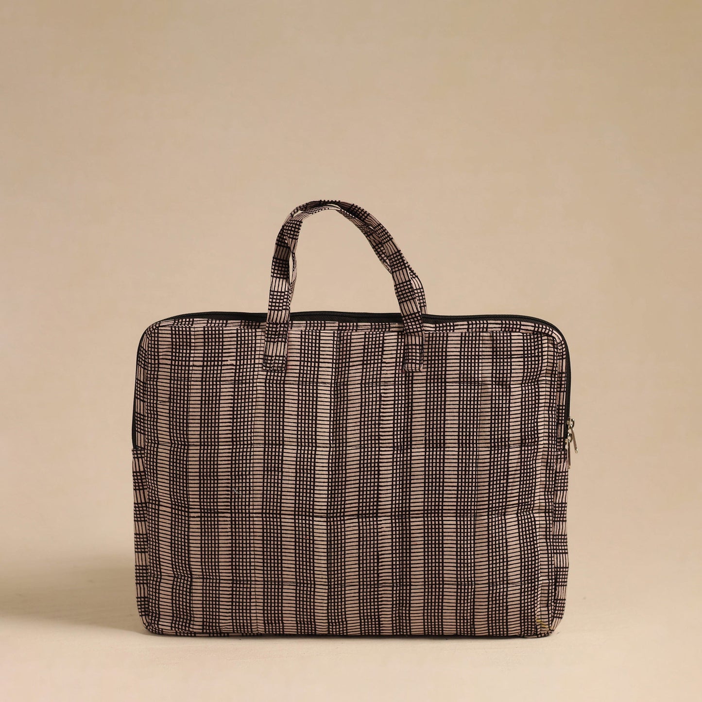Handmade Quilted Cotton Laptop Bag