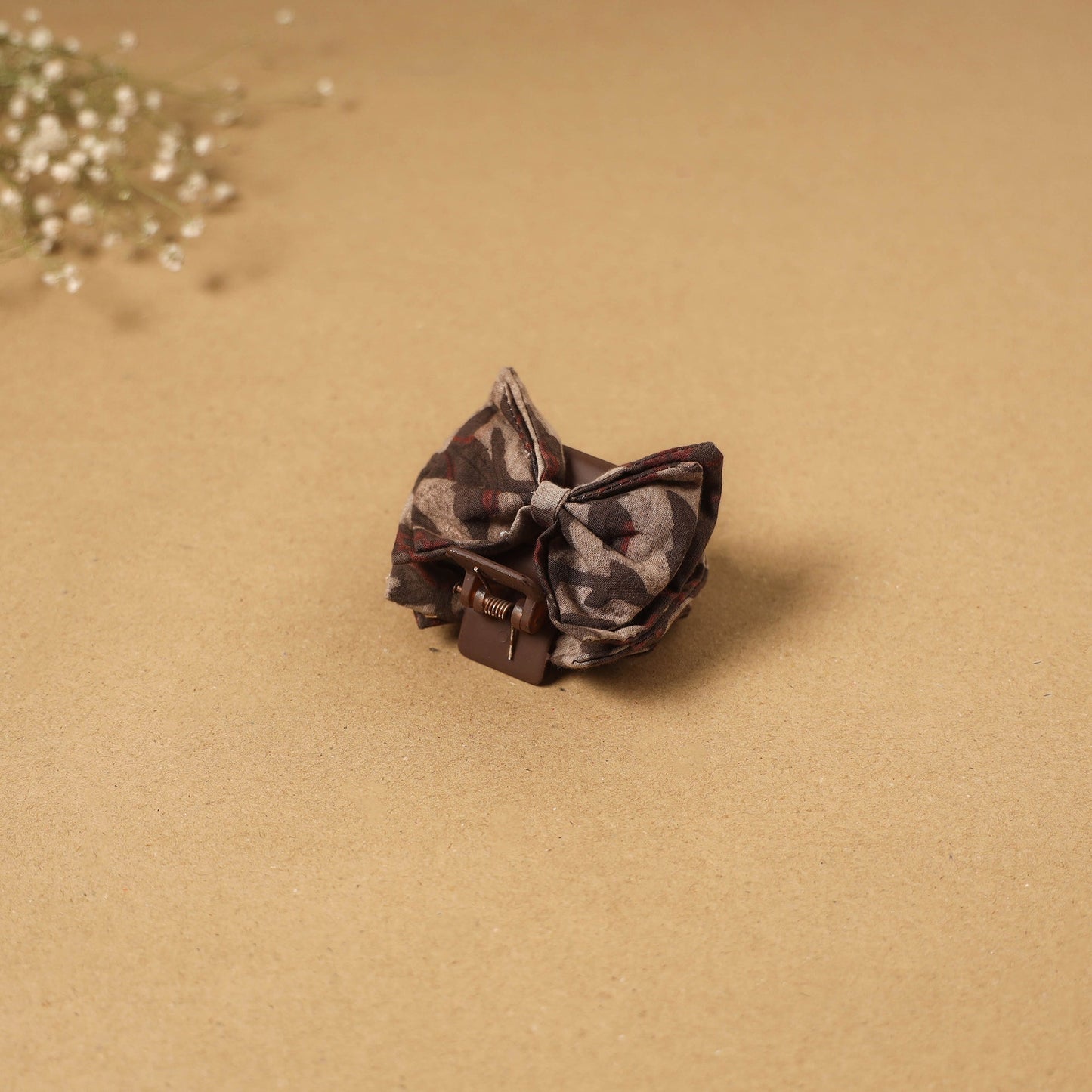 Handmade women’s bow hair claw clip 78 - handcrafted