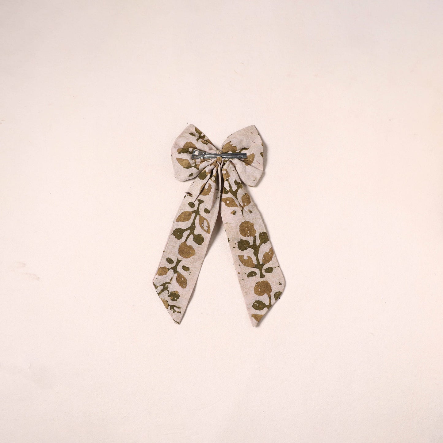 Handmade women’s bow hair clip 22 - handcrafted