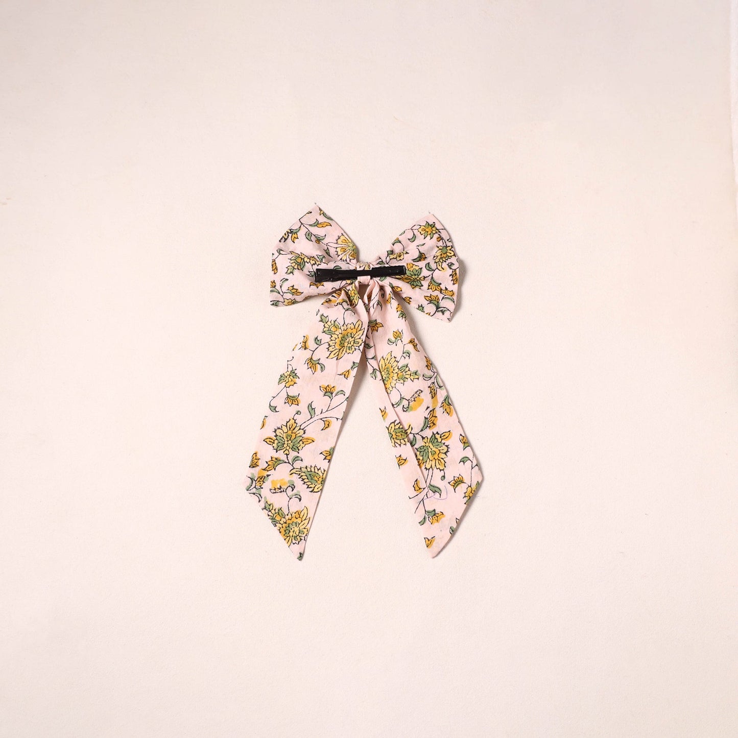 Handmade women’s bow hair clip 51 - handcrafted