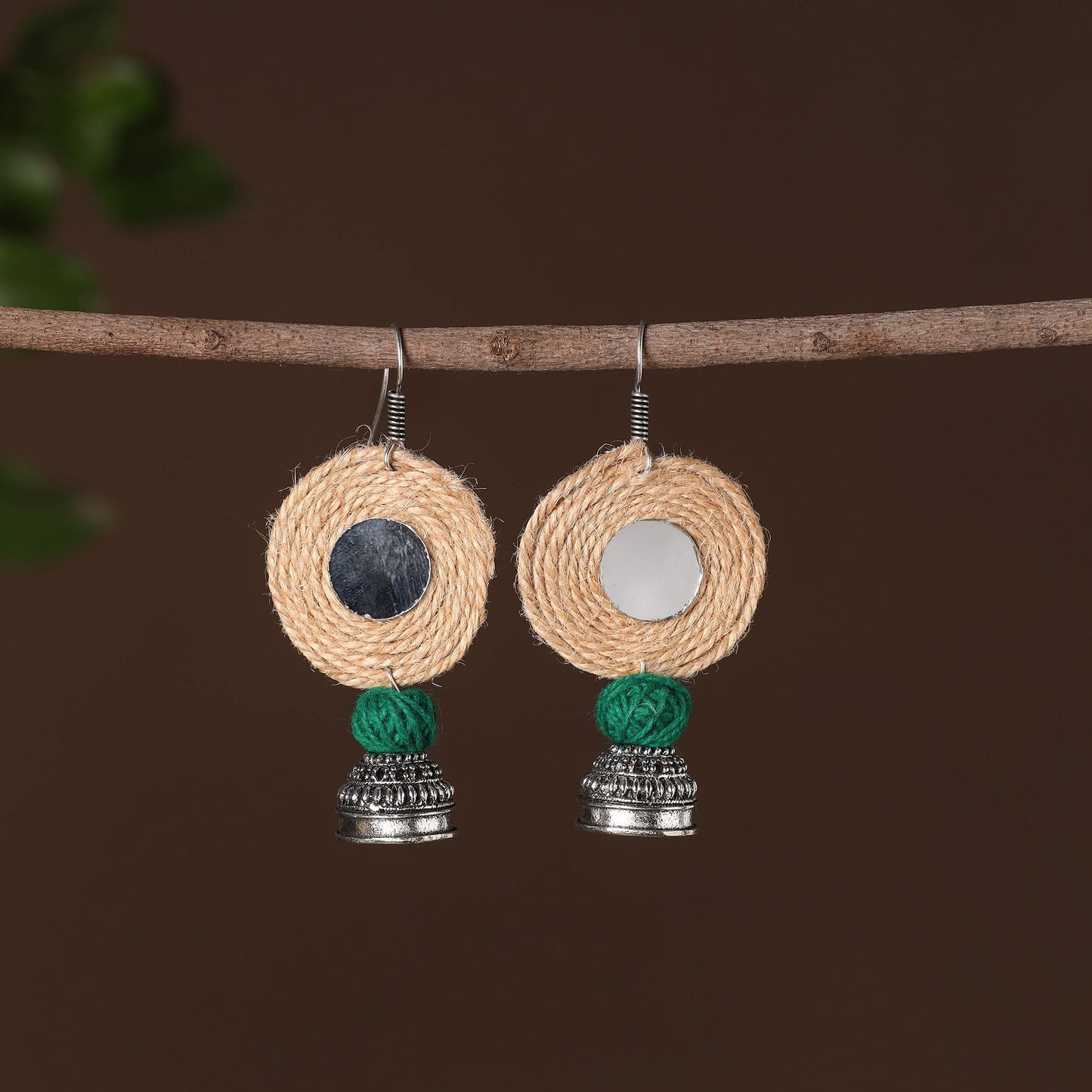 German Silver Earrings