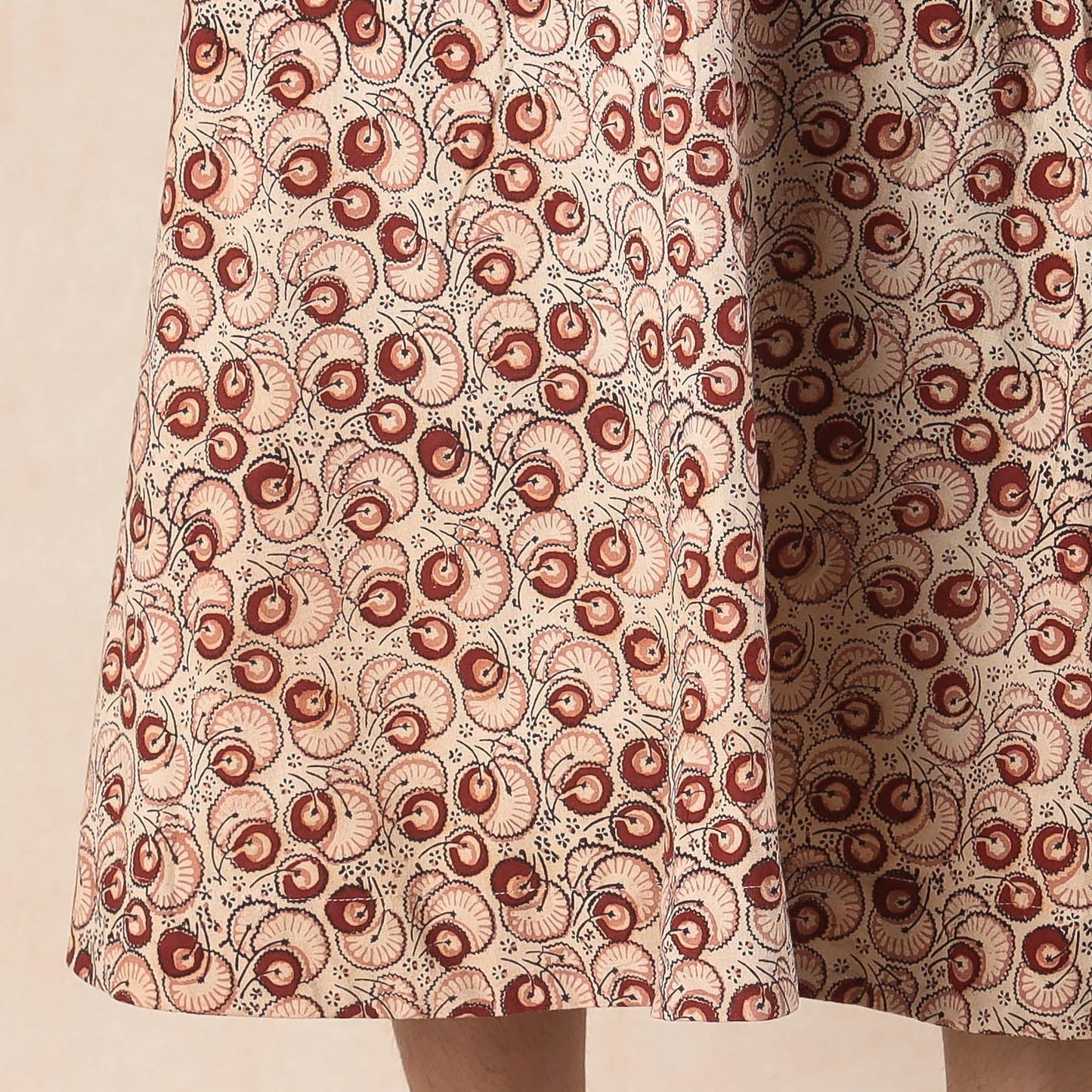 kalamkari cotton skirt