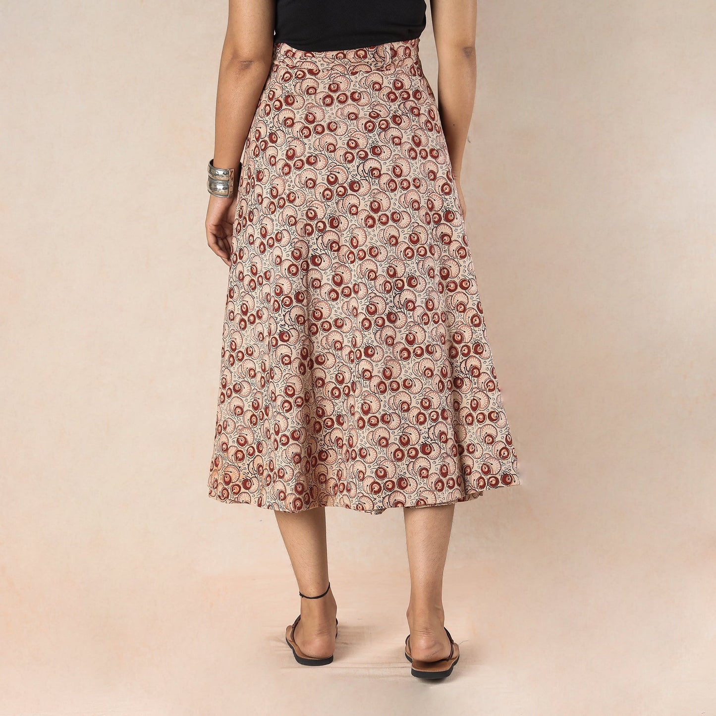 kalamkari cotton skirt