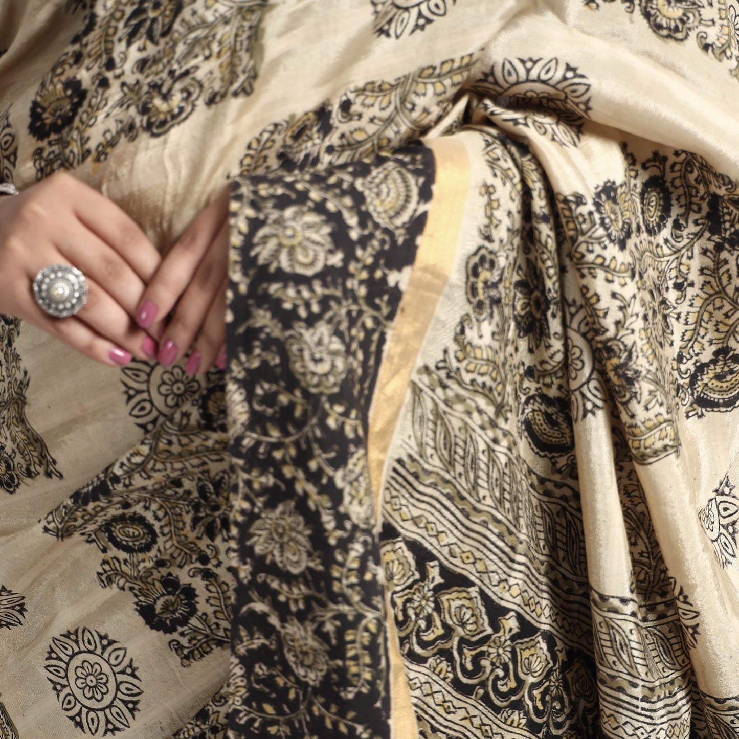 kalamkari Saree