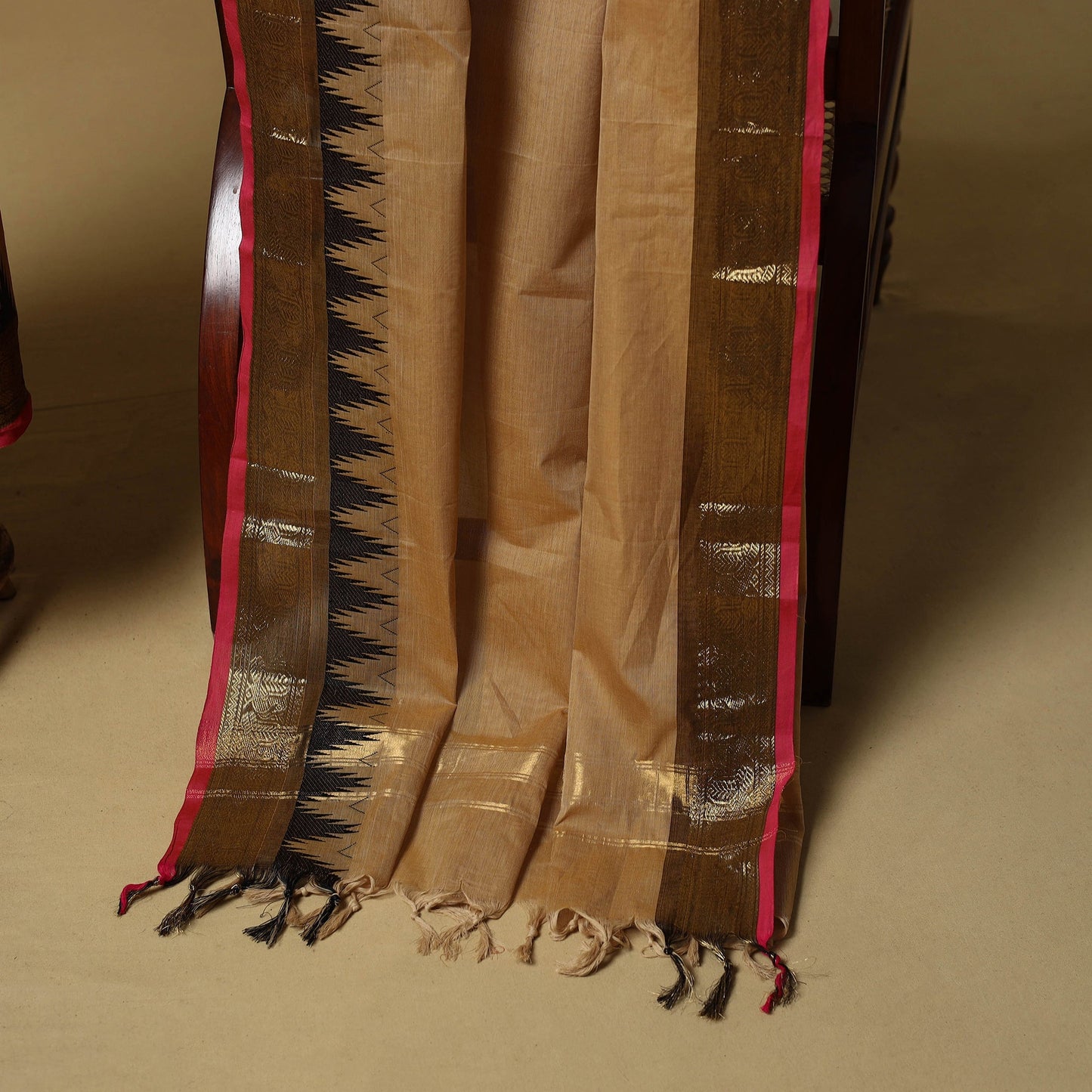 Kandangi chettinad cotton 2pc unstitched dress material 28