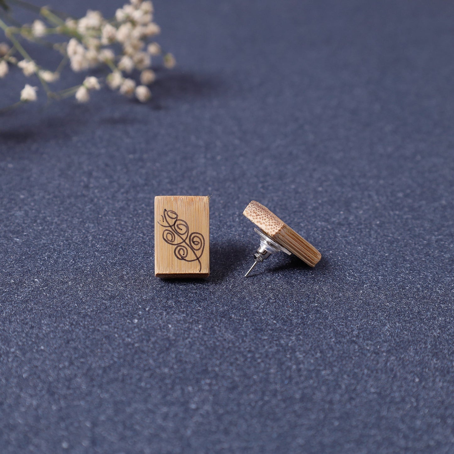 bamboo earrings