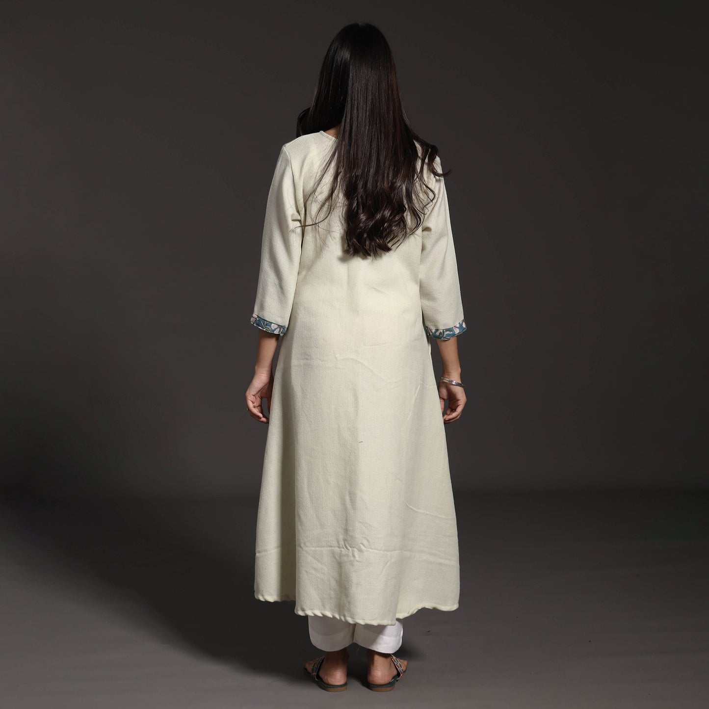 sanganeri woolen kurta