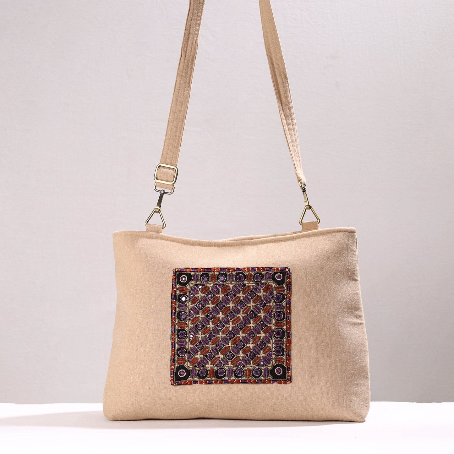 Embroidery Sling Bag