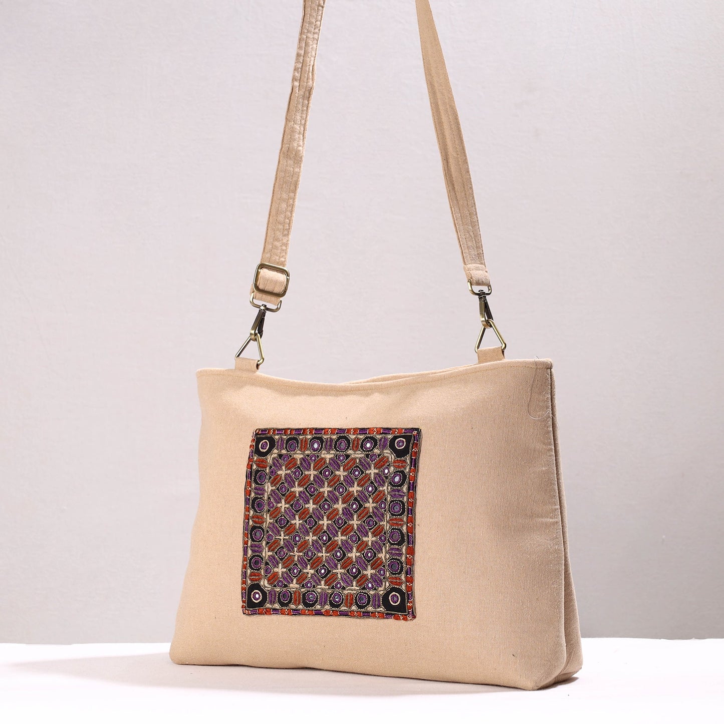 Embroidery Sling Bag