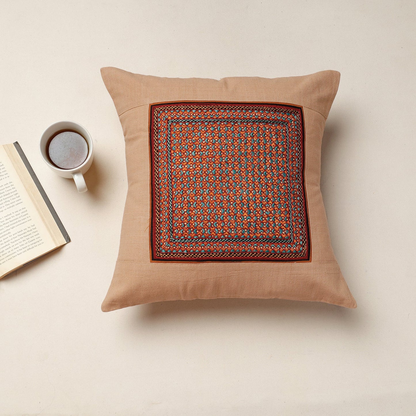 Kutch Embroidery Cushion Cover
