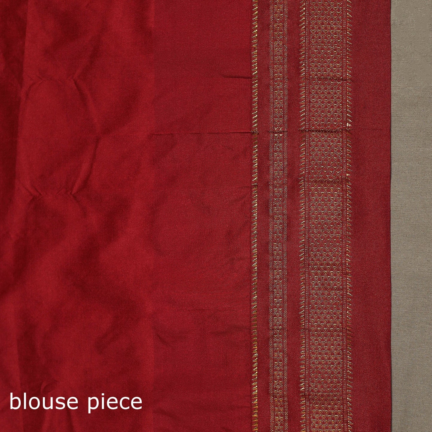 Mercerized cotton gadwal ilkal saree with temple zari