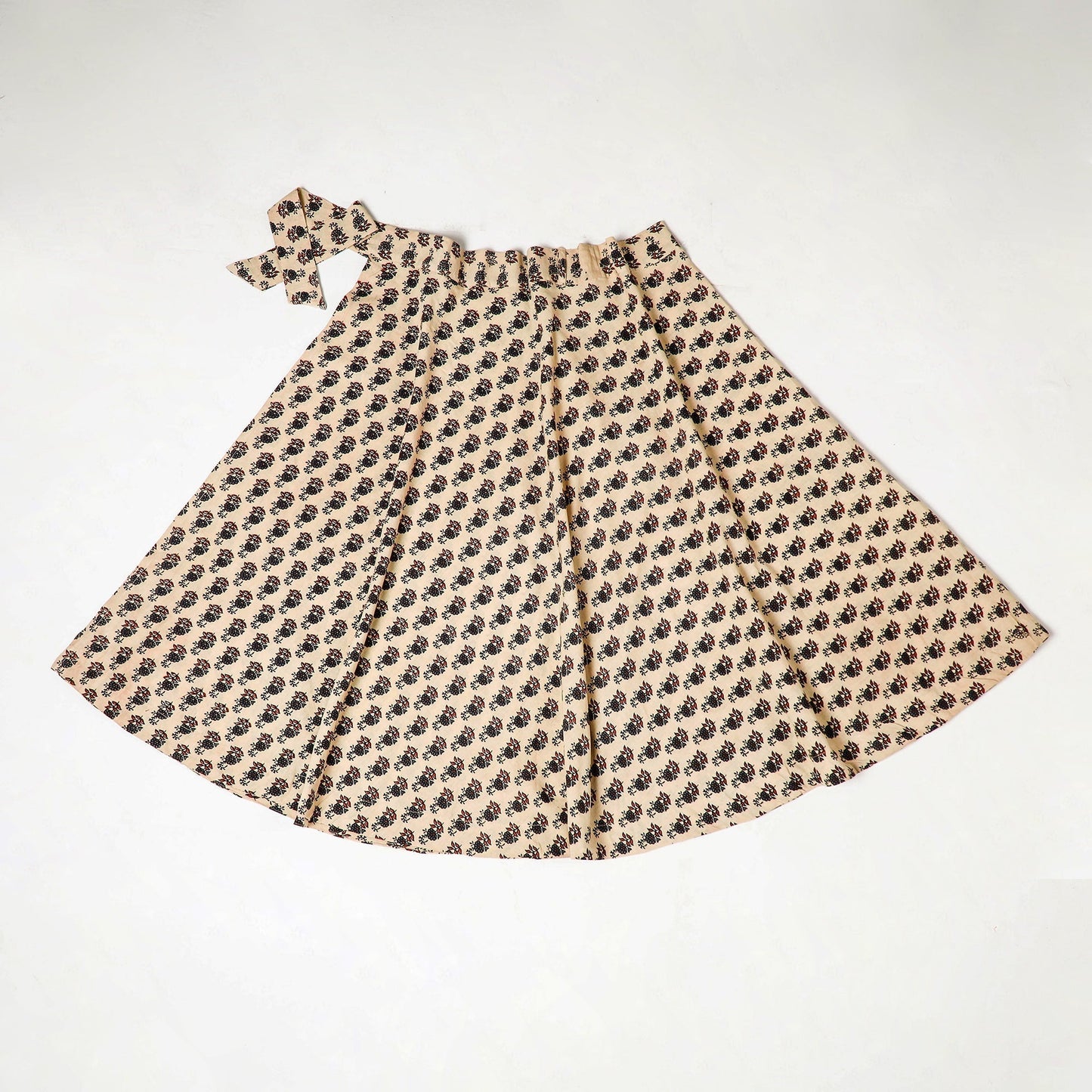 ajrakh cotton skirt
