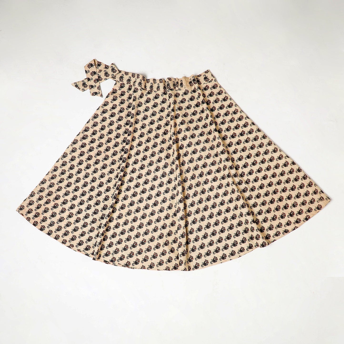 ajrakh cotton skirt