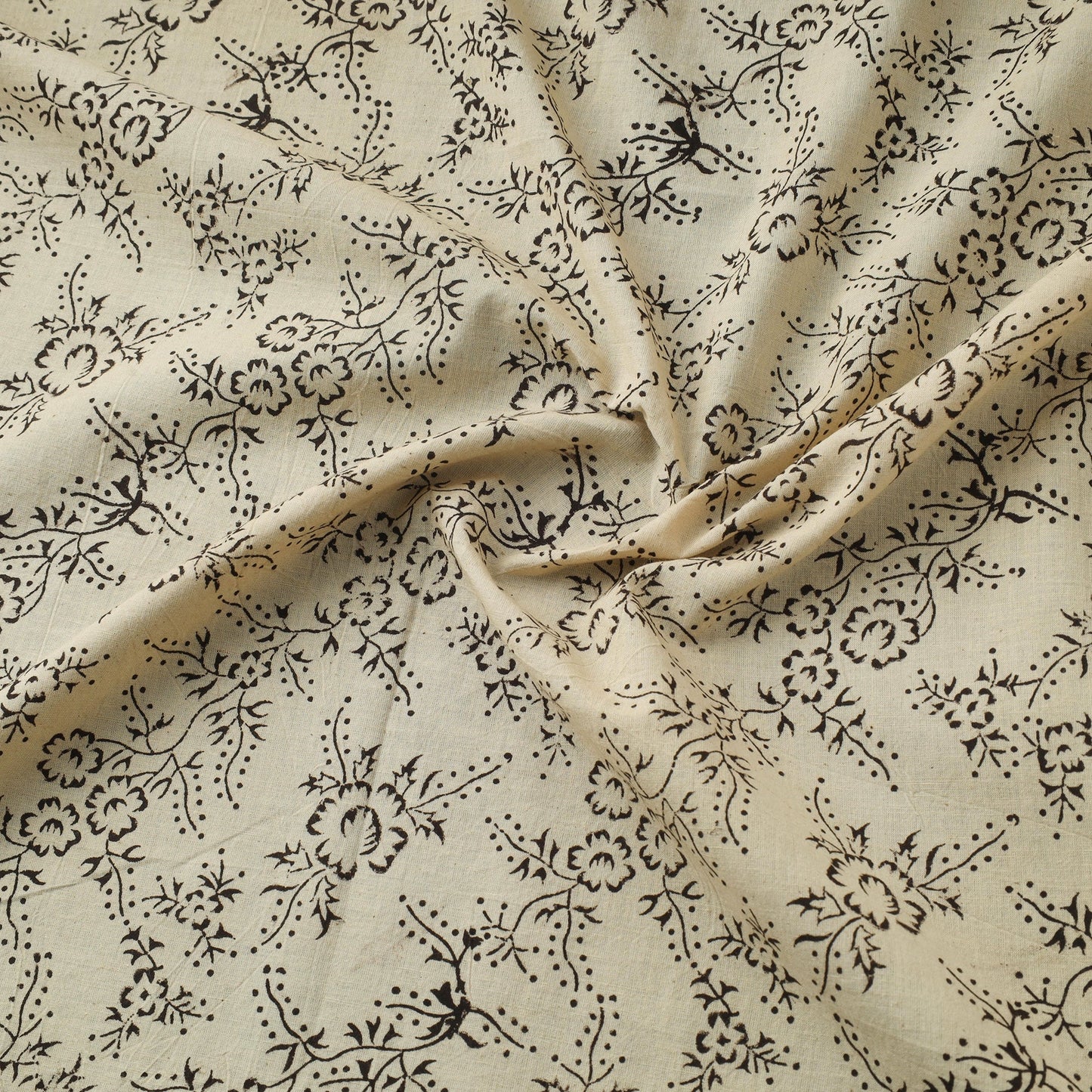 Natural dyed hand cotton pedana kalamkari fabric 15