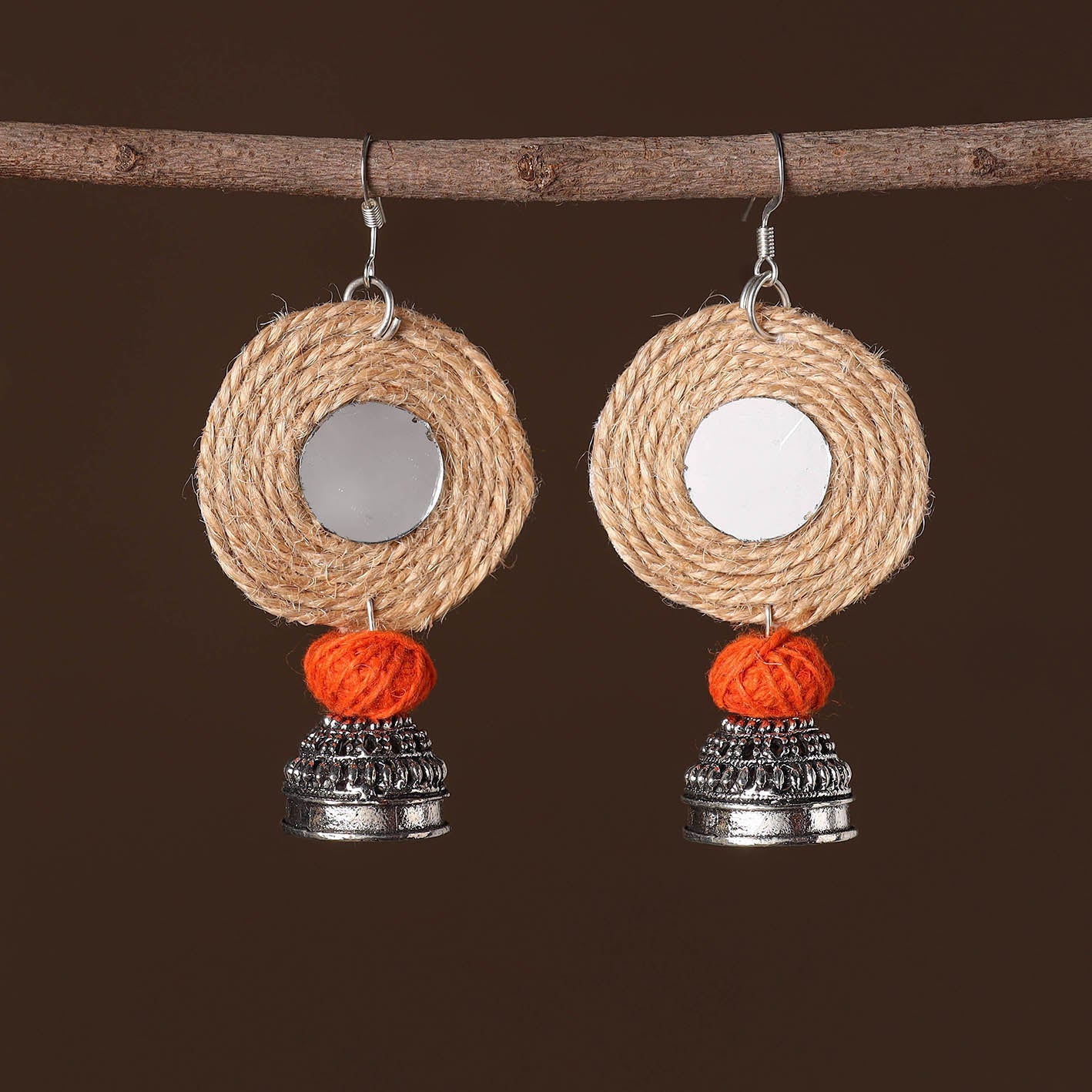 German Silver Earrings