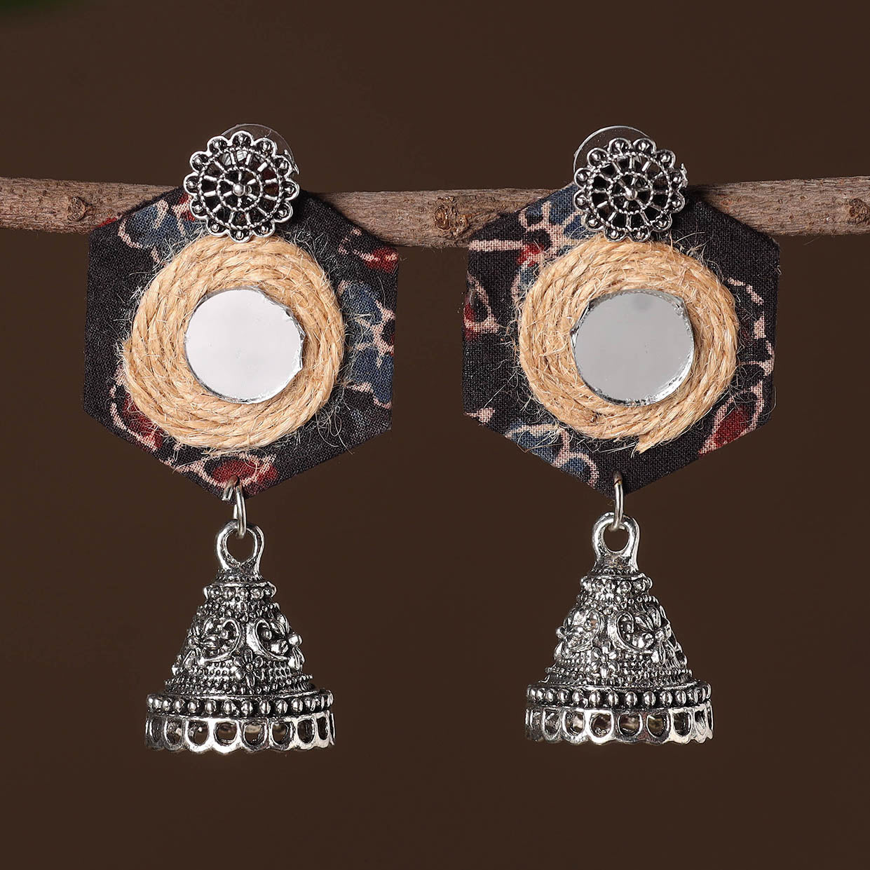 German Silver Earrings