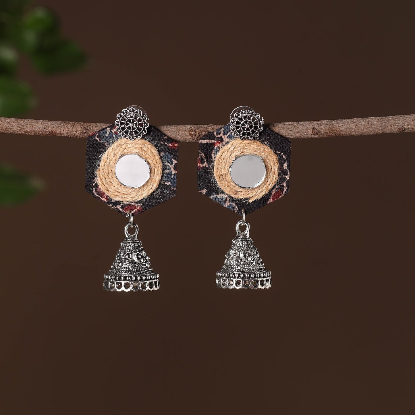 German Silver Earrings