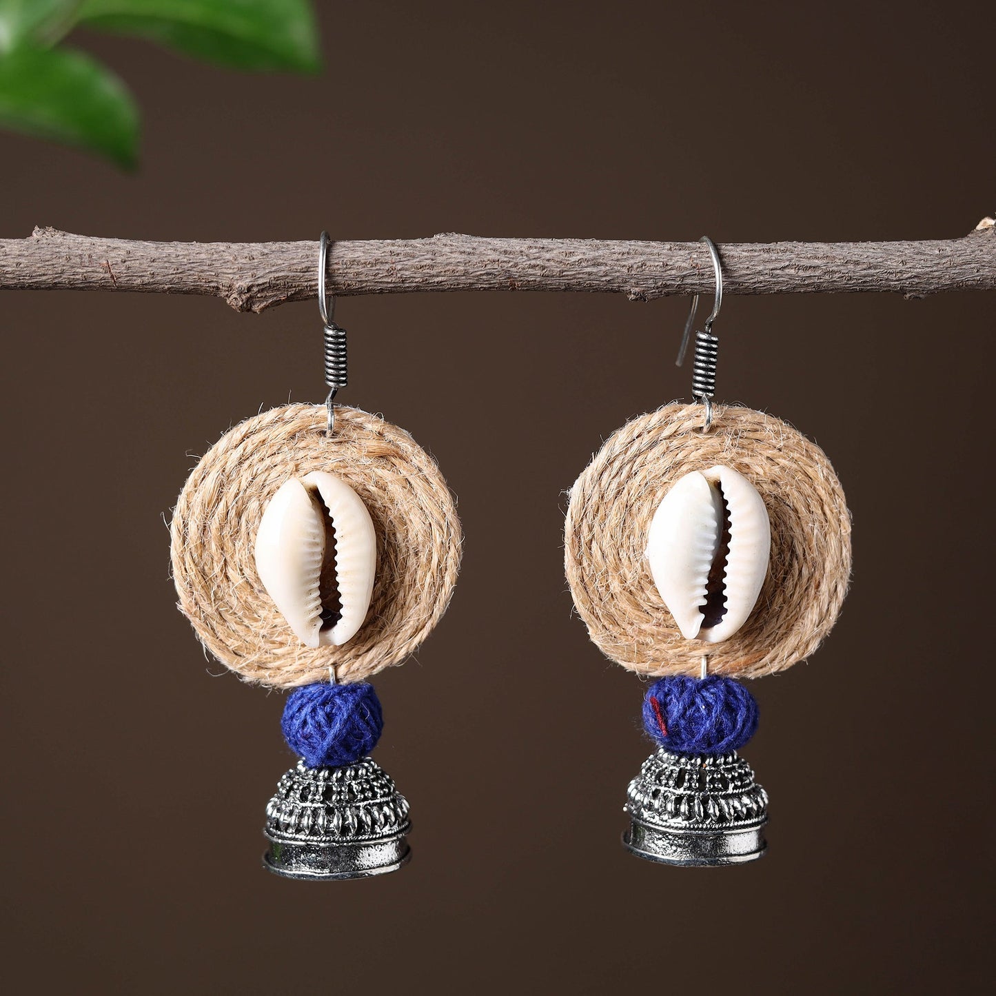 Jute Jhumki Earrings