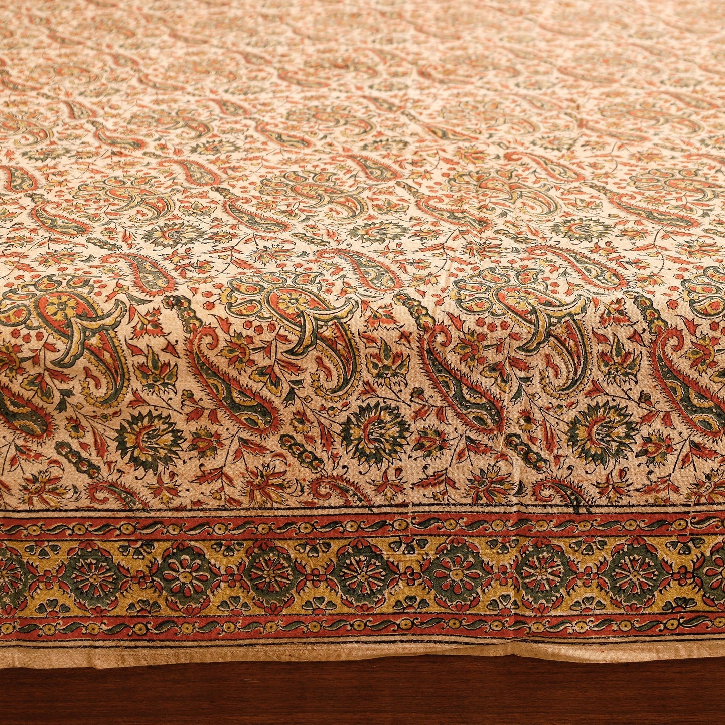 Kalamkari Double Bed Cover