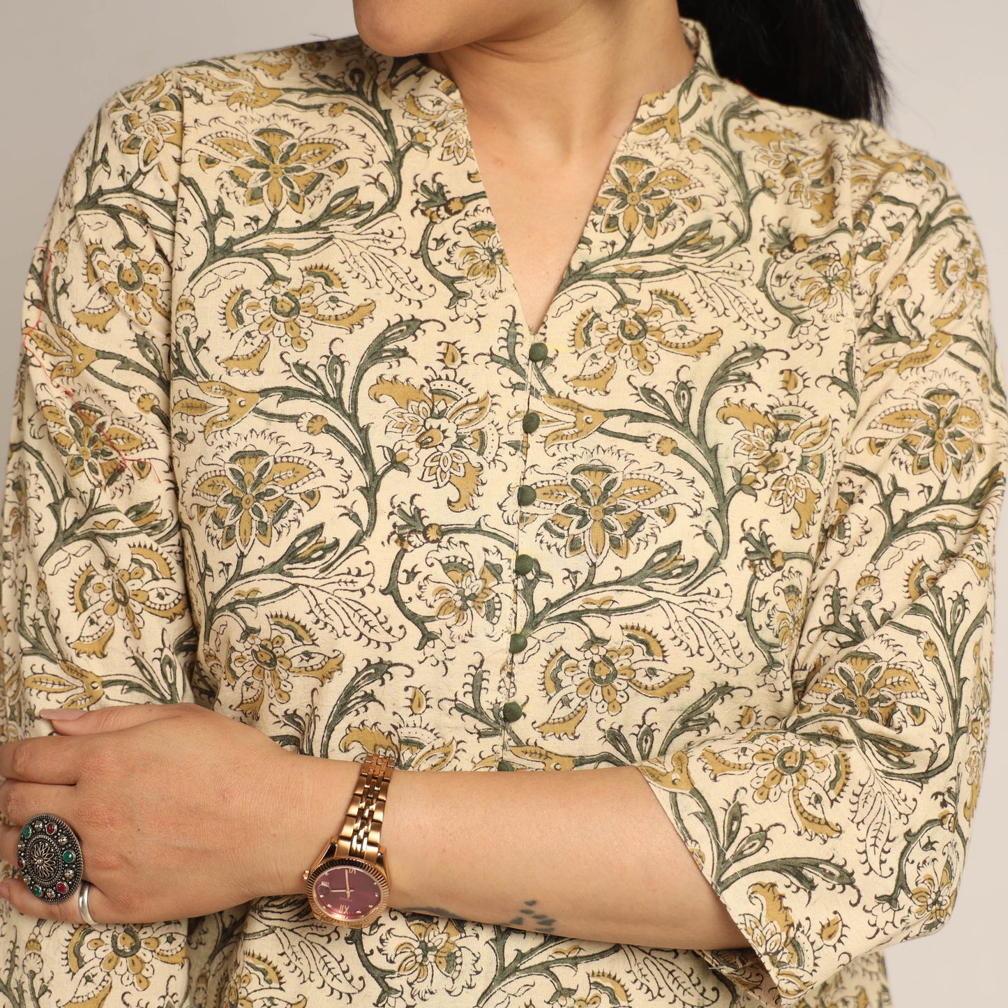 Kalamkari Kurta with Palazzo Set