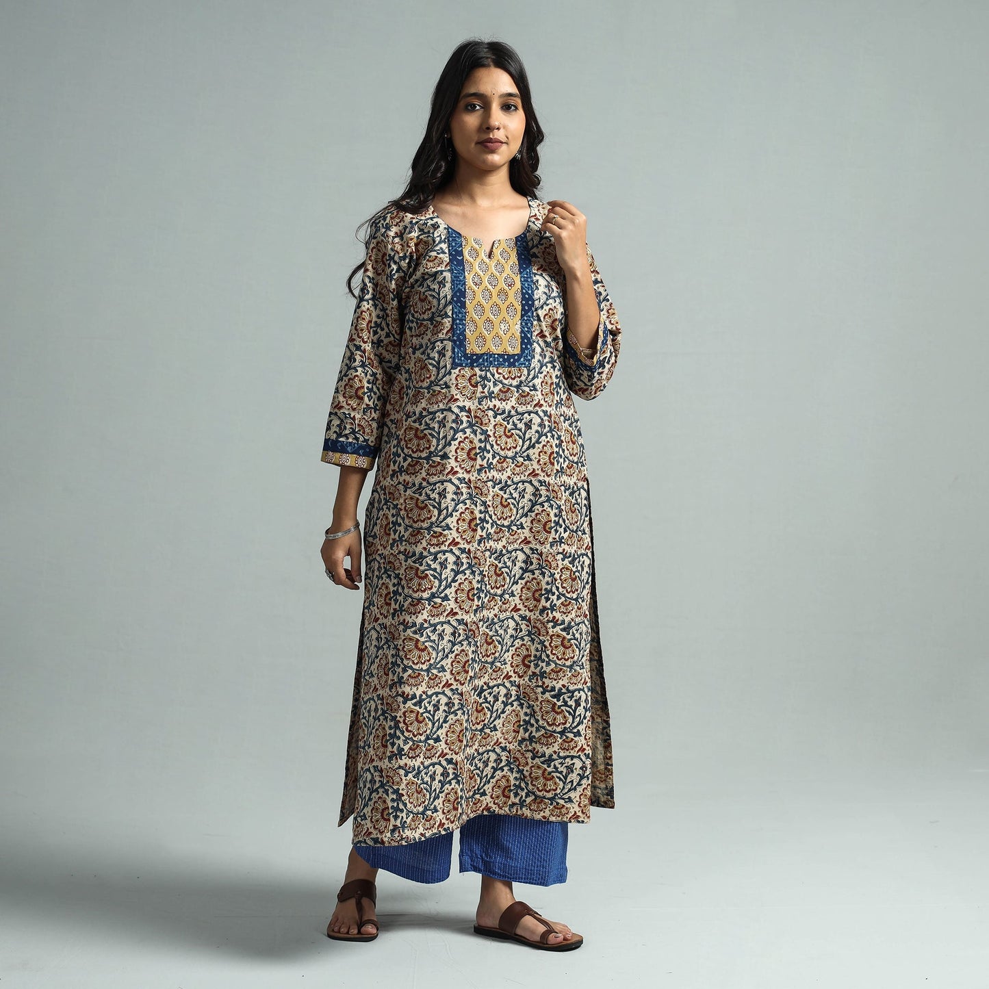kalamkari kurta set