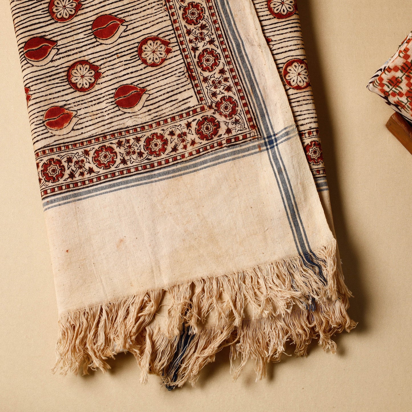 Block Printed Cotton Towel