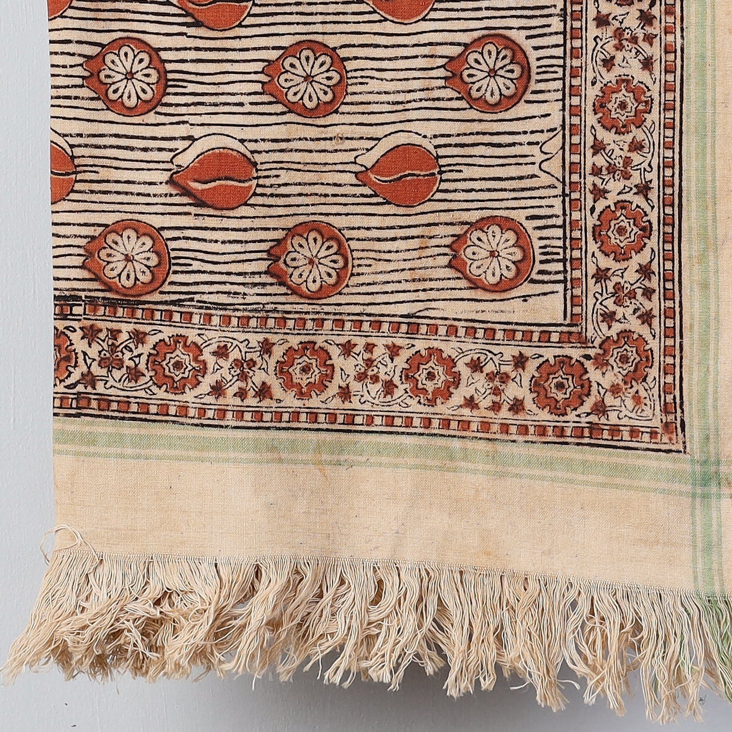 Block Printed Cotton Towel